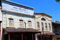 Independent Order of ODD Fellows, Hope Lodge building in Angels Camp. Angels Camp, CA.