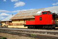 Montague Depot & caboose. Montague, CA.