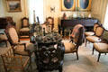 Music parlor at Pardee Home Museum. Oakland, CA.