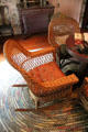 Wicker rocking chair at Pardee Home Museum. Oakland, CA.