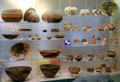 California native basket collection at Oakland Museum of California. Oakland, CA.
