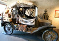 California or Bust car from Great Depression at Oakland Museum of California. Oakland, CA.