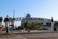 Archway entrance at Jack London Square. Oakland, CA.