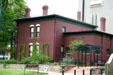 Side entrance to Byers-Evans House Museum. Denver, CO.