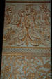 Original Lincrusta-Walton linoleum wall treatment at Byers-Evans House. Denver, CO.
