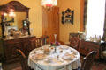Dining room at McAllister House Museum. Colorado Springs, CO.