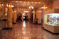 Ground floor interior of Colorado Springs Pioneers Museum. Colorado Springs, CO.