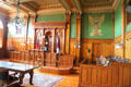 Courtroom in former El Paso County Court House now Colorado Springs Pioneers Museum. Colorado Springs, CO.