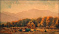Autumn in Ivywild painting by Charles Craig at Colorado Springs Pioneers Museum. Colorado Springs, CO.