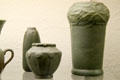 Ceramic vases by Van Briggle Pottery at Colorado Springs Pioneers Museum. Colorado Springs, CO.