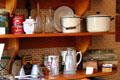 Serving kitchen objects at Miramont Castle. Manitou Springs, CO.