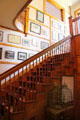 Stairway at Miramont Castle. Manitou Springs, CO.