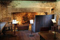 Fireplace at Henry Whitfield State Museum. Guilford, CT.