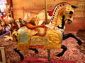 Lincoln Head Penny Horse by Marcus Illions at New England Carousel Museum. Bristol, CT