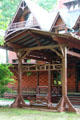 Carriage porch of Mark Twain House. Hartford, CT.