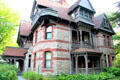 Katharine Seymour Day House part of Harriet Beecher Stowe Center. Hartford, CT.