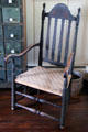 Armchair in doctor's office at Dr. Hezekiah Chaffee House. Windsor, CT.