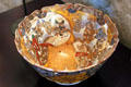 Chinese import bowl at Hurlbut-Dunham House. Wethersfield, CT.