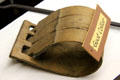 Antique bent-wood interlocking goat collar at Judson House. Stratford, CT.
