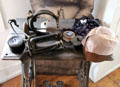 Sewing machine for hats at Danbury Museum & Historical Society. Danbury, CT.