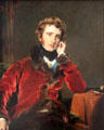 George James Welbore Agar-Ellis, later first Baron Dover portrait by Sir Thomas Lawrence at Yale Center for British Art. New Haven, CT.