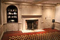 Rowley House room from Gilead, CT at Yale University Art Gallery. New Haven, CT.