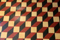 Floor covering in Rowley House room from Gilead, CT at Yale University Art Gallery. New Haven, CT.