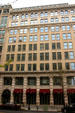 Commercial skyscraper with terra cotta lions. Washington, DC.