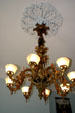 Chandelier in St. John's Church Parish house. Washington, DC.