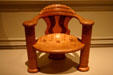 Throne chair in Renwick Museum. Washington, DC.