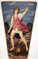 David with Head of Goliath painting by Andrea del Castagno of Florence at National Gallery of Art. Washington, DC