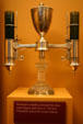 Table lamp bought by George Washington in American History Museum. Washington, DC