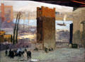 Lone Tenement painting by George Bellows at National Gallery of Art. Washington, DC.
