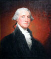 George Washington portrait by Gilbert Stuart at National Gallery of Art. Washington, DC.