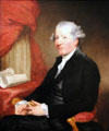 Sir Joshua Reynolds portrait by Gilbert Stuart at National Gallery of Art. Washington, DC.