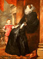 Genoese Noblewoman & Her Son portrait by Anthony van Dyck at National Gallery of Art. Washington, DC.