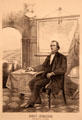 Andrew Johnson lithograph by Ehrgott & Forbriger Lithography Co. at National Portrait Gallery. Washington, DC.