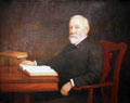 Benjamin Harrison portrait by Theodore C. Steele at National Portrait Gallery. Washington, DC.