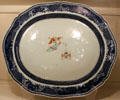 Chinese export plate with logo of Society of the Cincinnati was gift to George Washington at Anderson House Museum. Washington, DC.