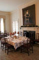Dining room at Woodrow Wilson House. Washington, DC.