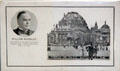 President William McKinley's & Buffalo World's Fair assassination building graphic at National Museum of American History. Washington, DC.