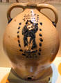 Goddess stoneware water cooler by A. Drown of Troy, NY at National Museum of American History. Washington, DC.