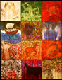 Joys of Tolerance tapestry of Twelve Tribes & Florida Diversity by Anette Pier at Jewish Museum of Florida. Miami Beach, FL.