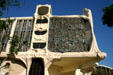 Sculpted building in Coconut Grove. Coconut Grove, FL