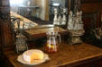 Serving pieces in dining room of Knott House Museum. Tallahassee, FL.
