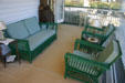 Porch in Knott House Museum. Tallahassee, FL.