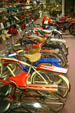 Bicycle collection at Tallahassee Antique Car Museum. Tallahassee, FL.
