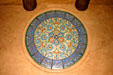 Arabesque-style tiled roundel in Fox Theatre. Atlanta, GA.