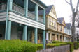 512-20 Auburn Ave. houses in M.L. King Jr. National Historic District. Atlanta, GA.