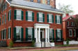 Woodrow Wilson Boyhood Home was manse for First Presbyterian Church where Wilson's father was pastor. Augusta, GA
